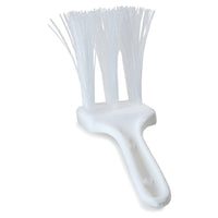 Carlisle 4053200 8-1/2 Inch Lettuce Cutter Brush Nylon Bristles Plastic Handle White