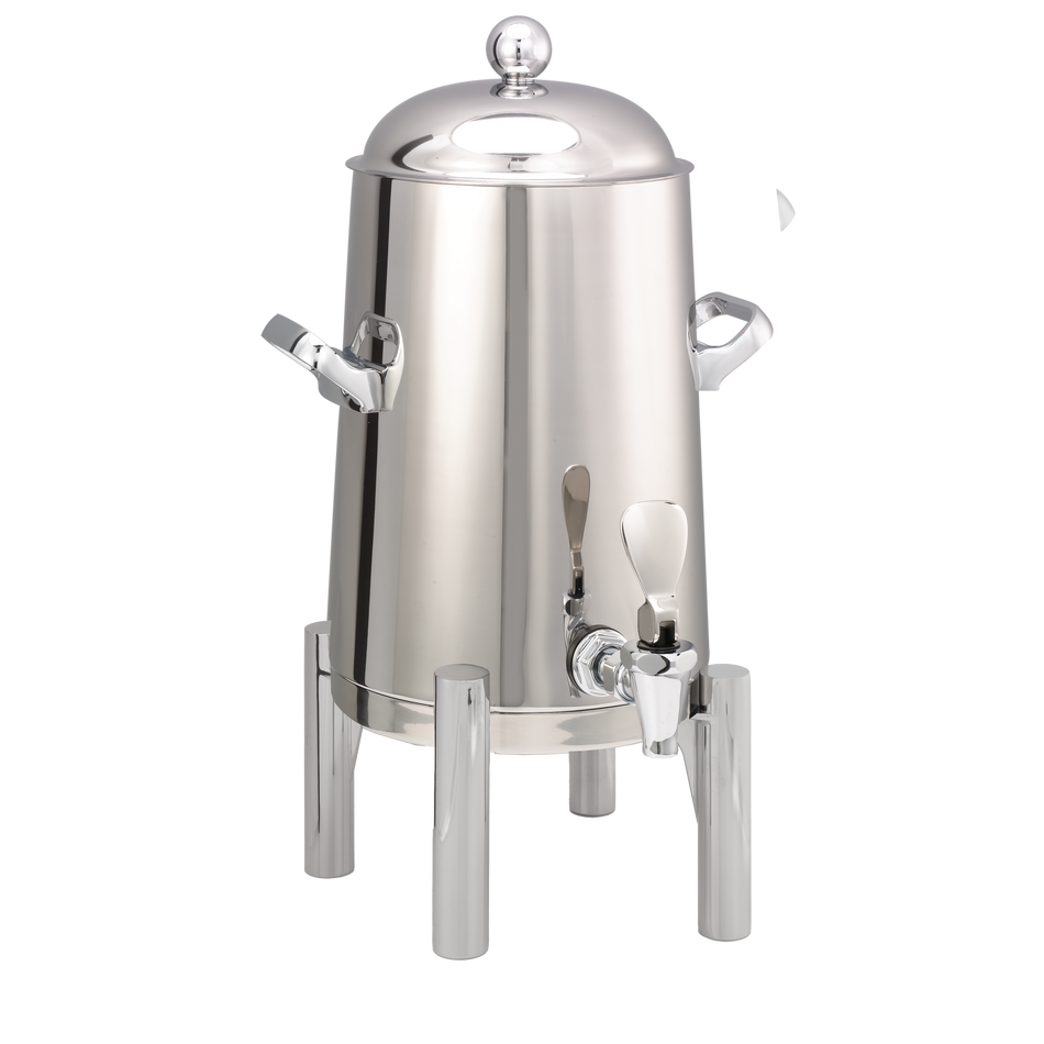 Flame Free™ Thermo-Urn™ 1.5-Gallon Vacuum Insulated Urn with Round Legs and Domed Lid in Polished Stainless