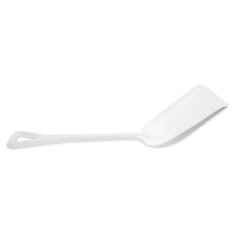 Carlisle 41077EC02 14 Inch Ice Shovel One-piece Plastic White Sanitary