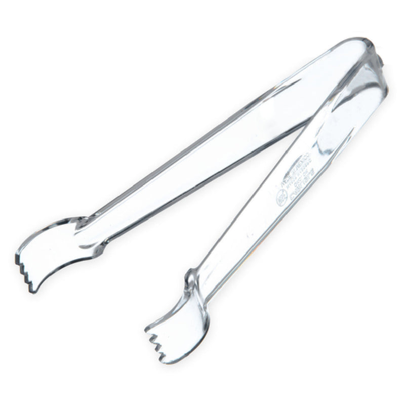 Carlisle 420607 6 Inch Polycarbonate Pom Tongs Break Resistant Dishwasher Safe