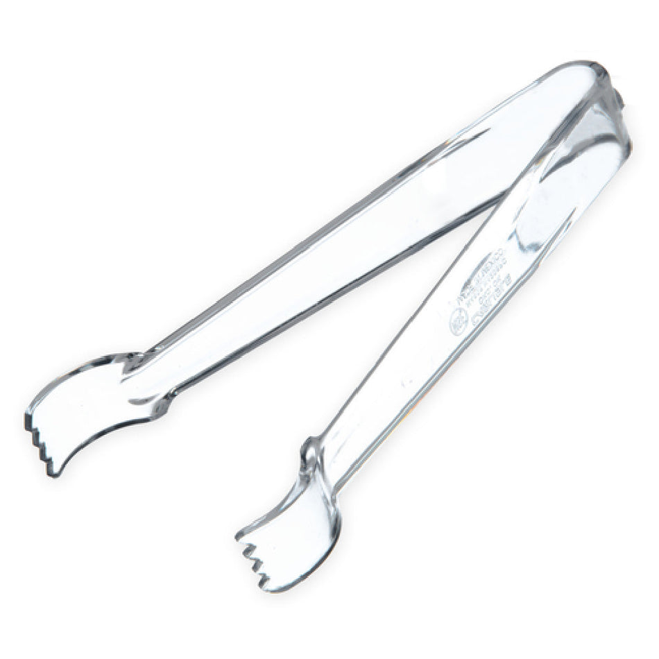 Carlisle 420607 6 Inch Polycarbonate Pom Tongs Break Resistant Dishwasher Safe