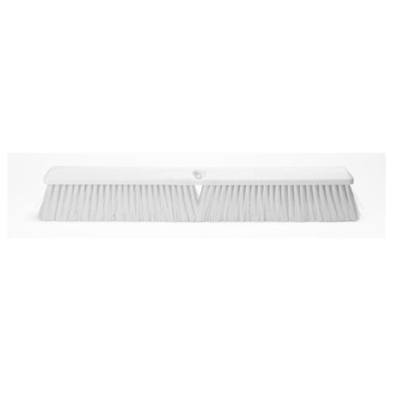 Carlisle 41891EC03 24 Inch Push Broom without Handle Fine and Medium Bristles Black