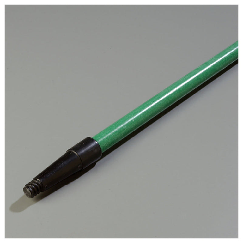 Carlisle 4022009 60 Inch Handle Green Fiberglass Tapered Threaded