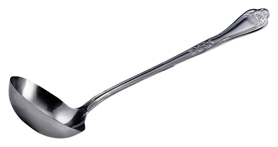 Winco LE-4 4 Oz. Stainless Steel Gravy Ladle 13 Inch Durable Design
