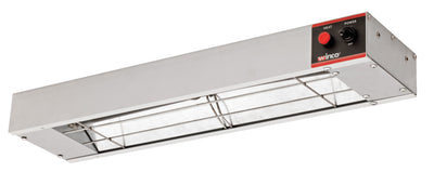 Winco ESH-24 24 Inch Electric Strip Heater with Undermount Brackets Aluminum