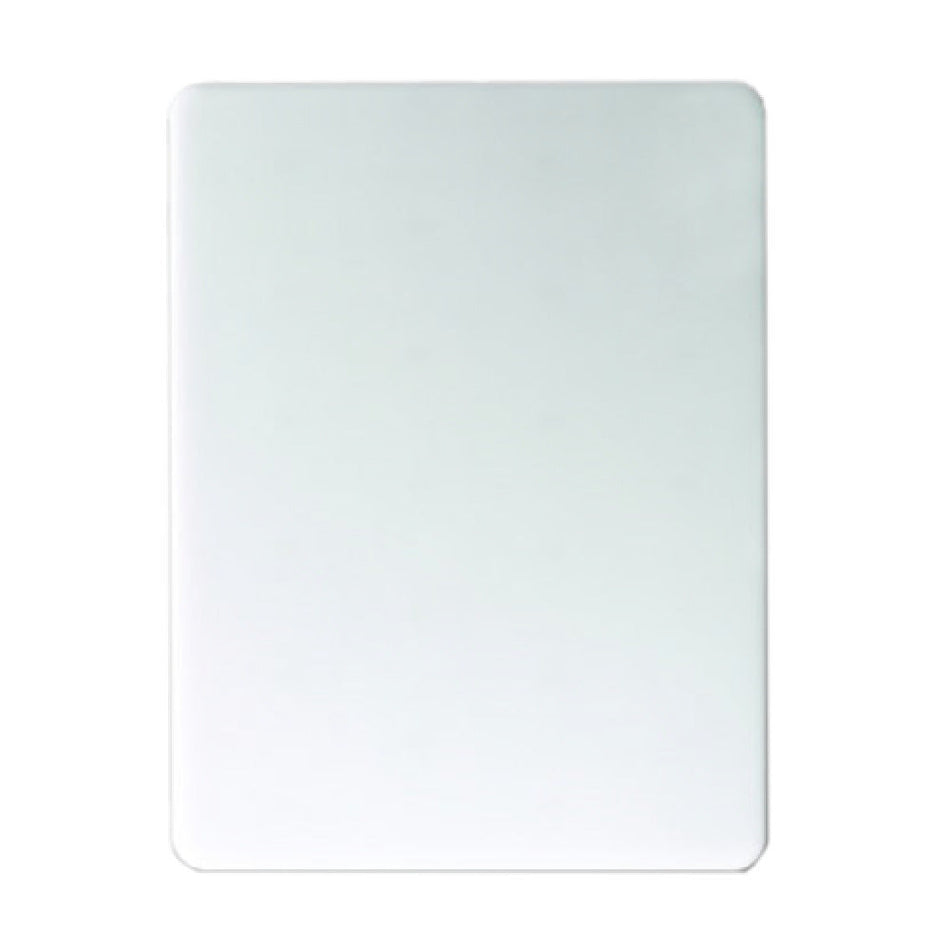 Carlisle CB6912WH 9 Inch Dishwasher Safe Co-polymer White Cutting Board
