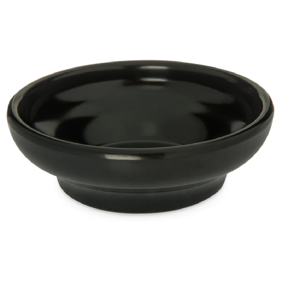 Carlisle 087503 5 Oz Salsa Dish Black Melamine Dishwasher Safe
