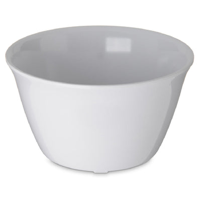 Carlisle 4354002 8 Oz Bouillon Cup Reinforced Melamine White Dishwasher Safe