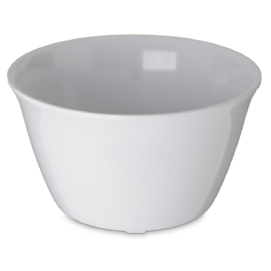 Carlisle 4354002 8 Oz Bouillon Cup Reinforced Melamine White Dishwasher Safe