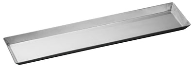 Winco DDSI-101S 14-1/8 Inch Serving Tray Stainless Steel Rectangular with Descriptors