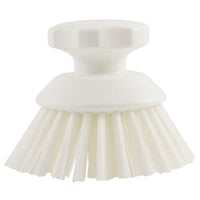Carlisle 42395EC01 2-3/4 Inch Round Scrub Brush Polyester Bristles Brown