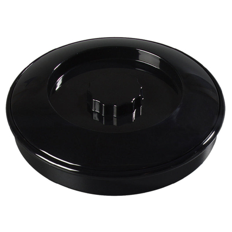 Carlisle 047503 7-1/2 Inch Tortilla Server With Lid Polypropylene Black