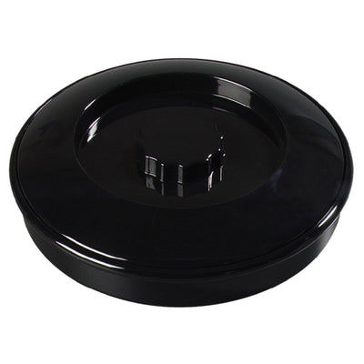 Carlisle 047503 7-1/2 Inch Tortilla Server With Lid Polypropylene Black