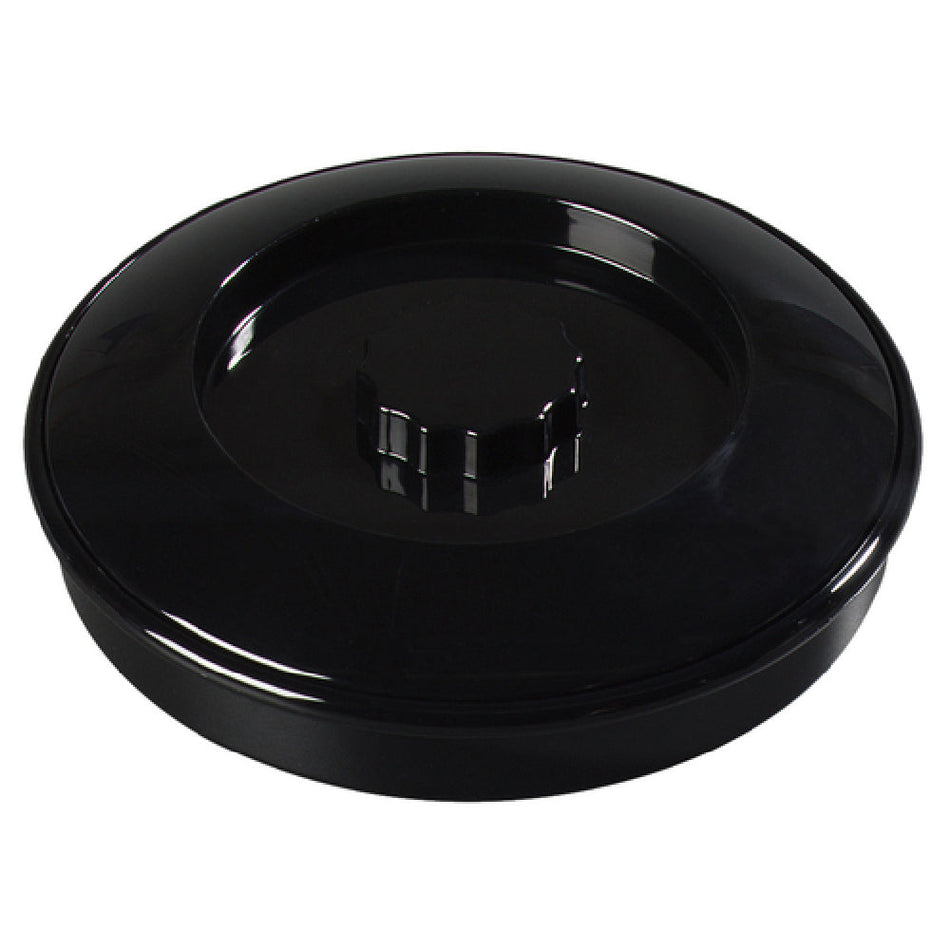 Carlisle 047503 7-1/2 Inch Tortilla Server With Lid Polypropylene Black