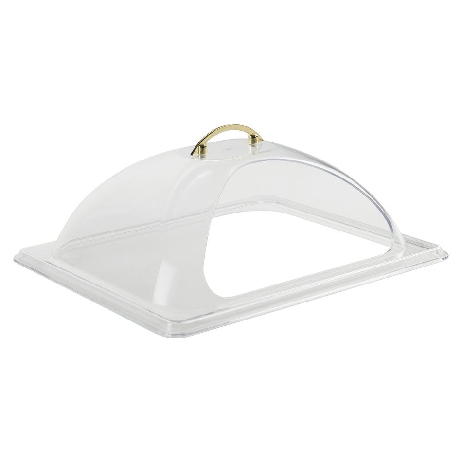 Winco C-DPF2 13 Inch Dome Cover Side-cut Polycarbonate Display