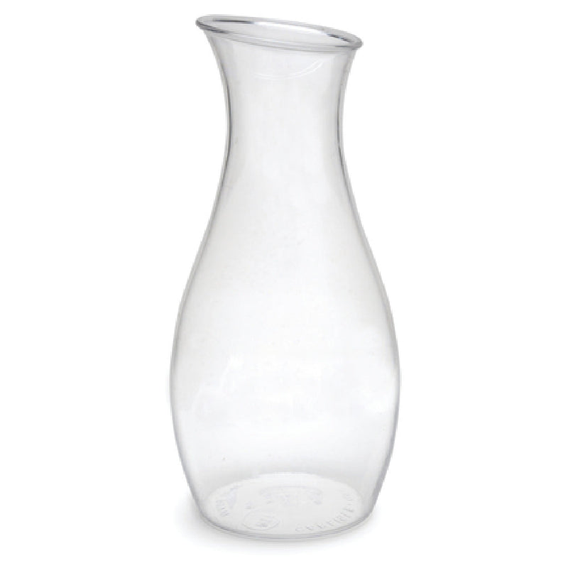 Carlisle 7090307 1-1/2 Liter Drip Free Pour Carafe Shatterproof Polycarbonate Clear
