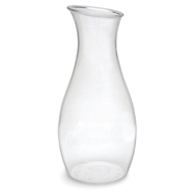 Carlisle 7090307 1-1/2 Liter Drip Free Pour Carafe Shatterproof Polycarbonate Clear