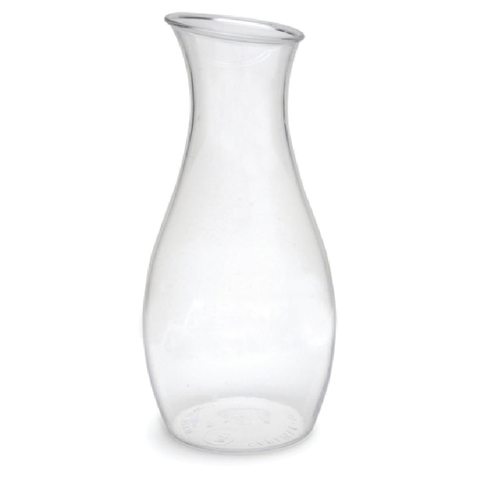 Carlisle 7090307 1-1/2 Liter Drip Free Pour Carafe Shatterproof Polycarbonate Clear