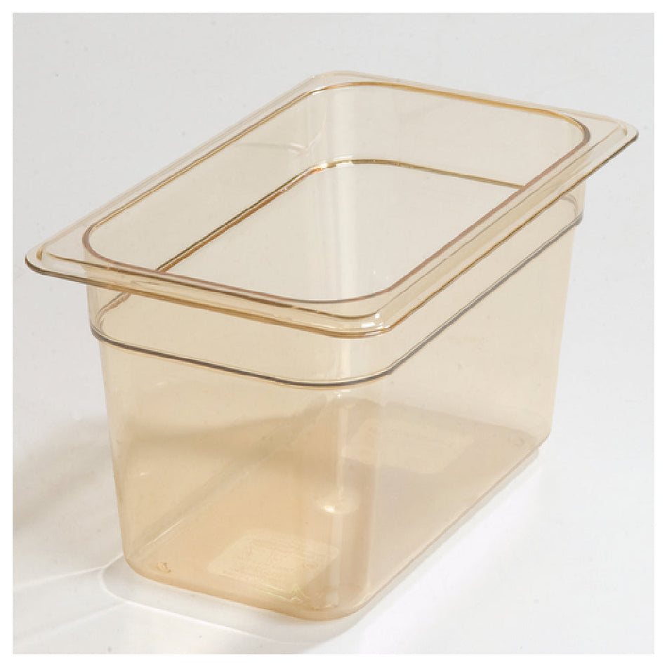Carlisle 3088213 10 Inch Amber High Heat Hot Food Pan 4 Quarts BPA Free Made in USA