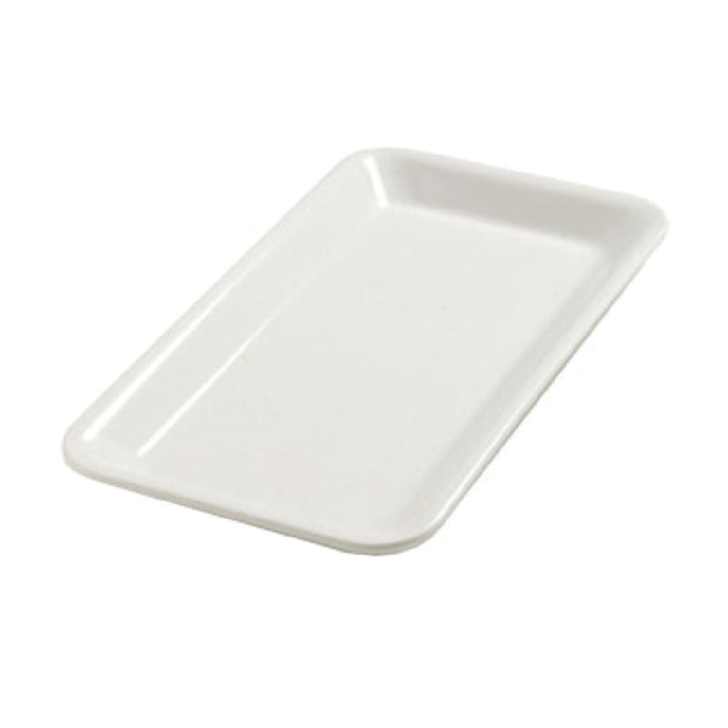 Carlisle 5553837 12-3/4 Inch Display Pan Melamine White Stain Scratch Break Resistant