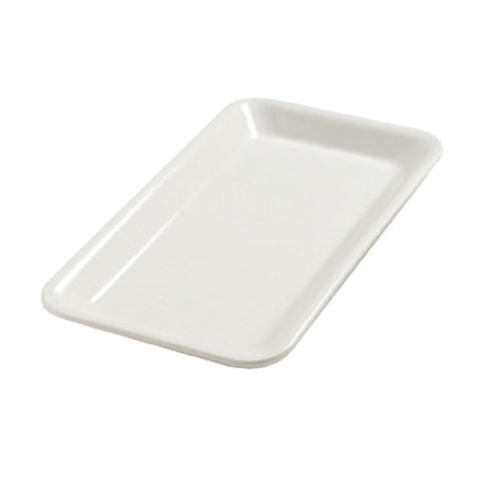 Carlisle 5553837 12-3/4 Inch Display Pan Melamine White Stain Scratch Break Resistant