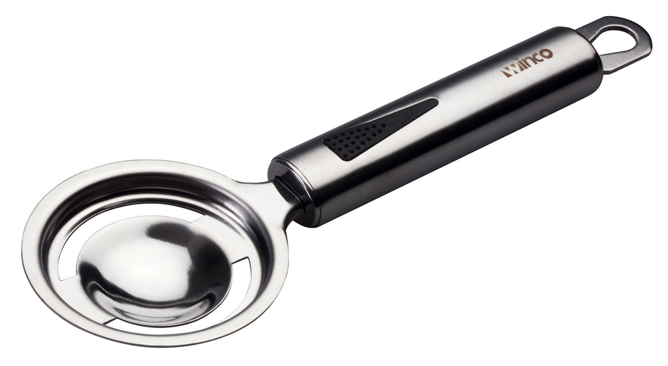Winco SES-3 2-7/8 Inch Diameter Egg Yolk Separator Dishwasher Safe Stainless Steel