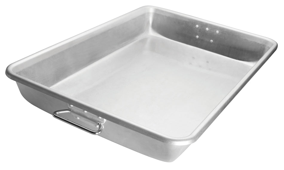 Winco ALRP-1826H 25-3/4 Inch Bake Roast Pan Heavy Duty Aluminum with Handles