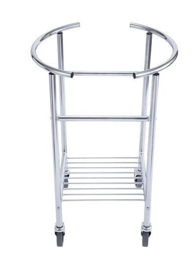 Winco 20" Mixing Bowl Stand - Heavy-Duty Chrome-Plated Steel
