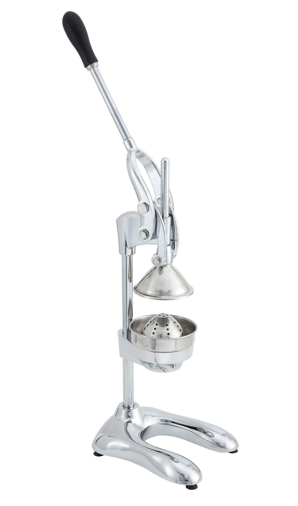 Winco JC-19 11 Inch Lever Action Juice Squeezer with Ergonomic Handle