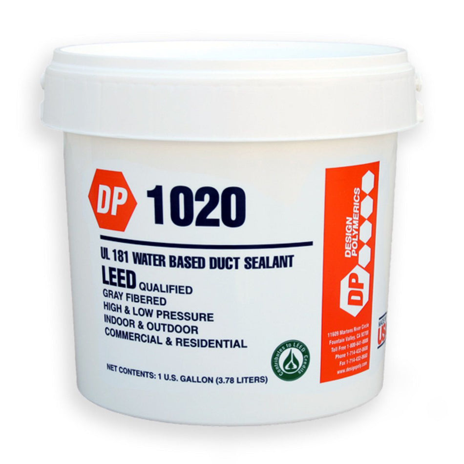 Design Polymerics 1020-02-01, Water Based Duct Sealant