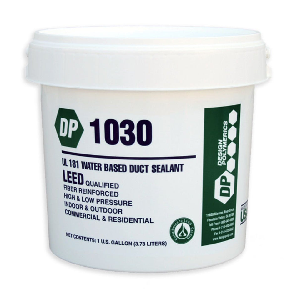 Design Polymerics 1030-01-01, Water Based Duct Sealant