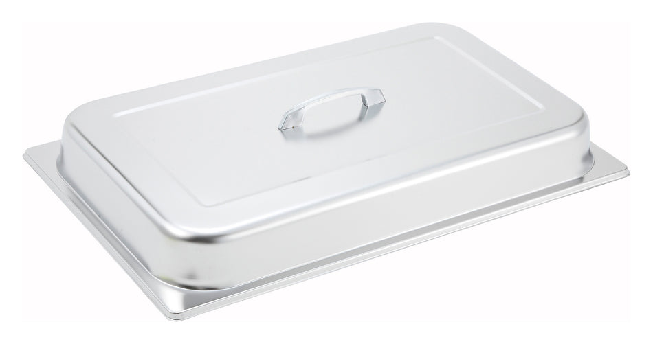 Winco C-DCF Full Size Dome Cover With Handle Stainless Steel