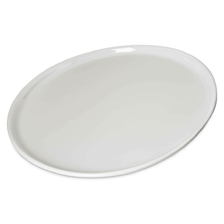 Carlisle 5300180 9 Inch Round Salad Plate Narrow Rim Dishwasher Safe Melamine Greige