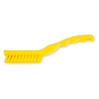 Carlisle 42022EC04 9 Inch Narrow Detail Brush Plastic Handle Yellow Polyester Bristles