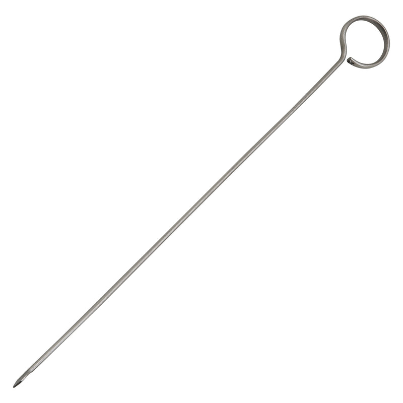 Winco SKO-10 10 Inch Oval Flat Needle Skewer Stainless Steel