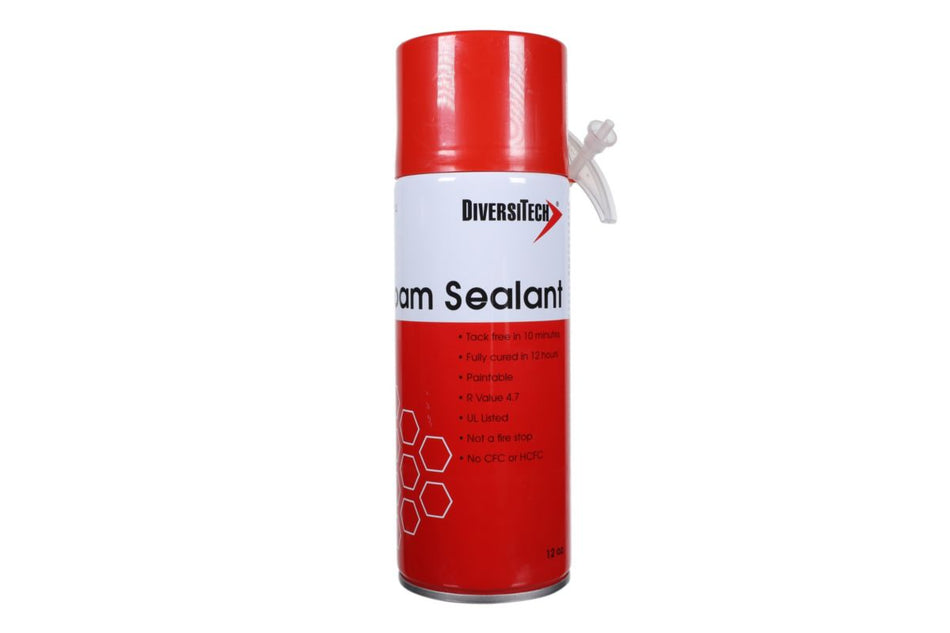 DiversiTech 01714, Foam Sealant, 12 oz can