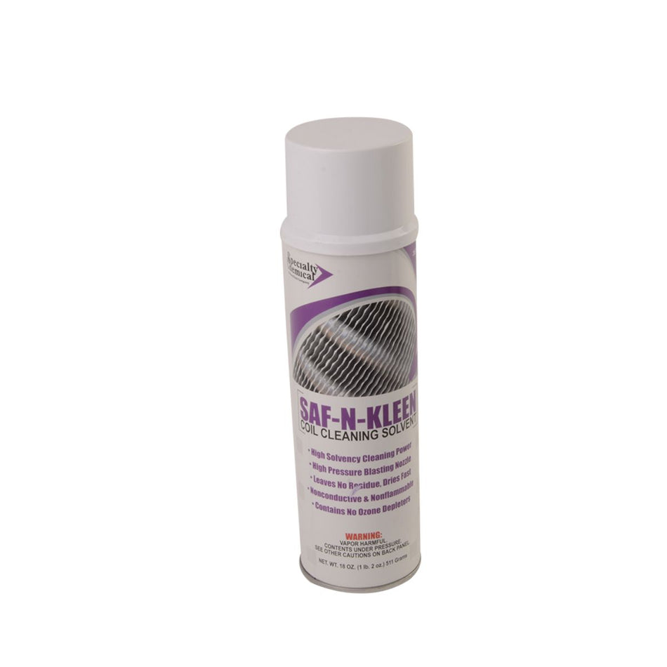 DiversiTech 357-20, Saf-N-Kleen Solvent Coil Cleaner - 18 oz Aerosol