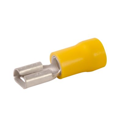 DiversiTech® Solderless Terminal 12-10 AWG Crimped Slip-On Female 6251
