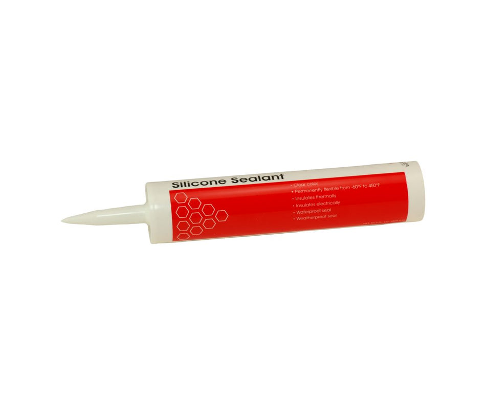DiversiTech 7-4000, 767193 - Clear Silicone Sealant 10.3 Fluid Ounce Tube