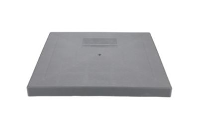 DiversiTech® Equipment Pad 26" x 26" x 2" 920 lb Capacity Polypropylene EL2626-2