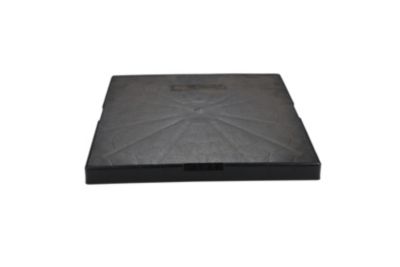 DiversiTech® Equipment Pad 24" x 24" x 2" 173 lb Capacity Plastic EP2424-2