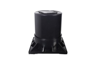 DiversiTech - HPR-6-2PG - Heat Pump Riser, 2 Piece, Black, Riser, 6"