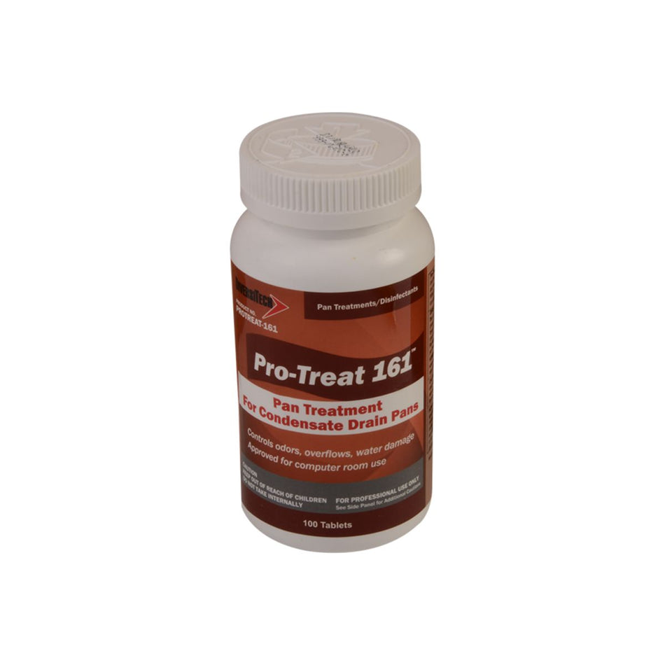 DiversiTech PROTREAT-161, Drain Pan Treatment 100 Tablets/Jar