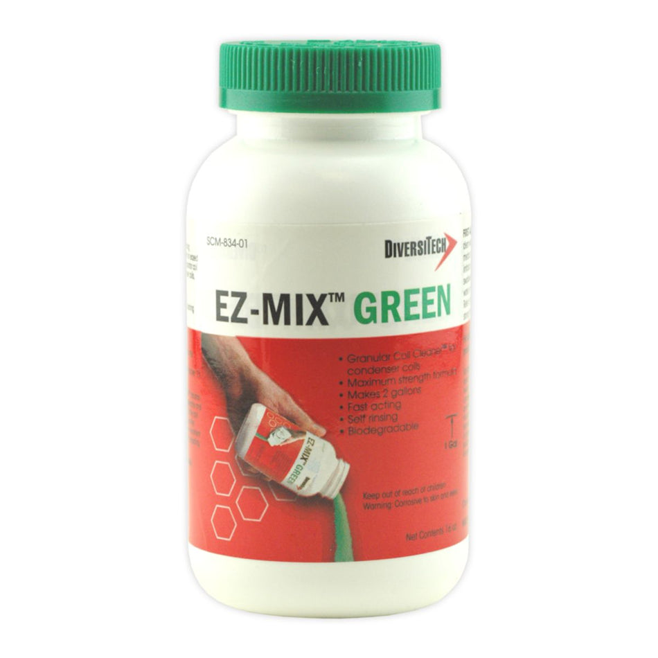 DiversiTech SCM-834-01, EZ-Mix Green Self-Rinsing, Coil Cleaner - 16 oz