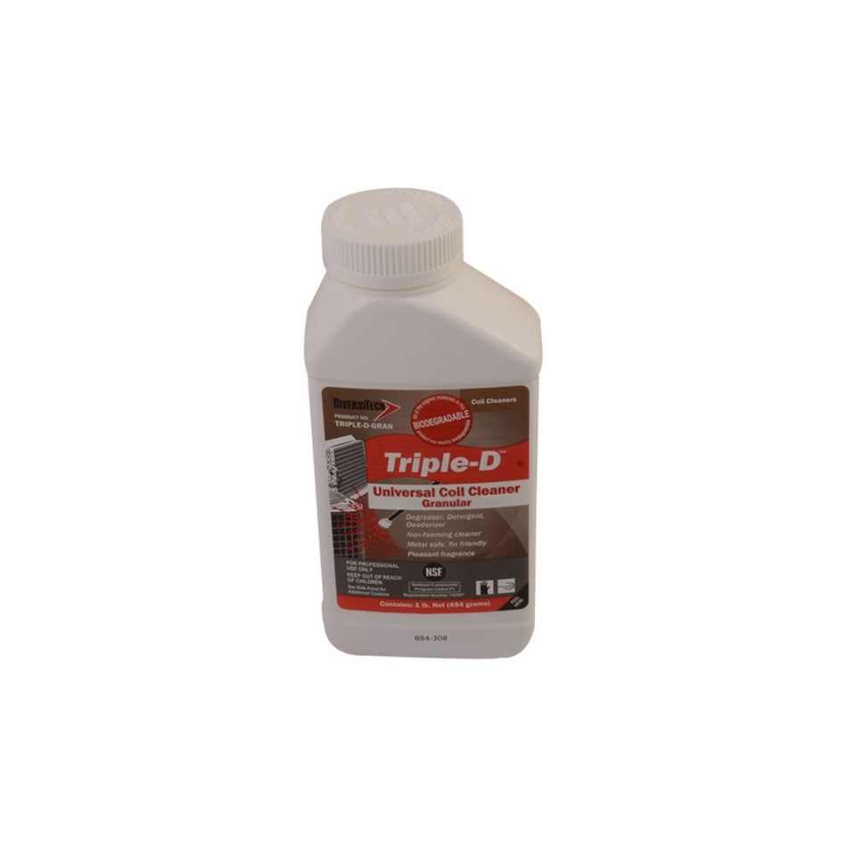 DiversiTech TRIPLE-D-GRAN, Coil Cleaner, 1 lb Granular