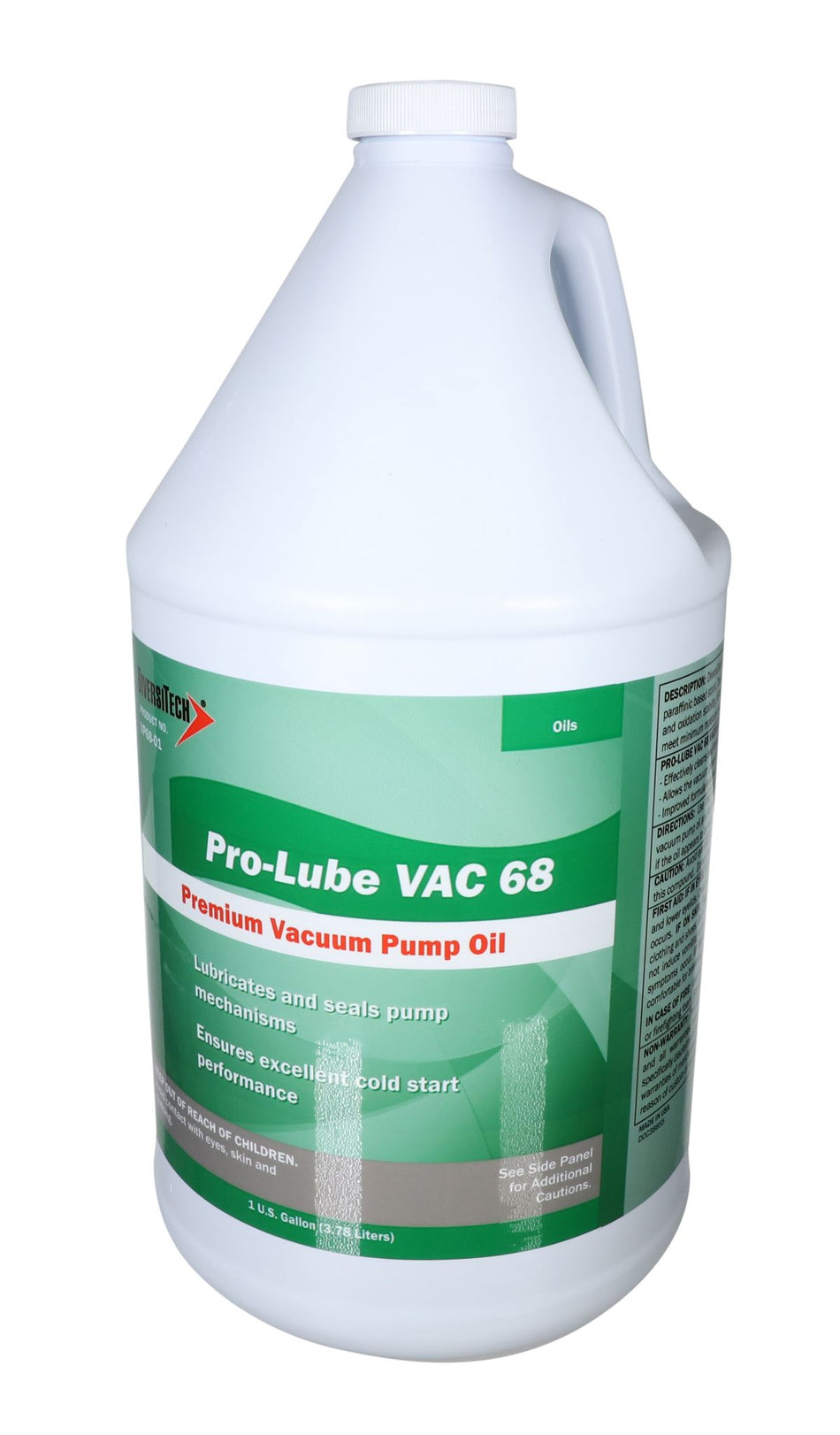 DiversiTech VP68-01, Pro-Lube-Vac Vacuum Pump Oil 1 Gallon Jug