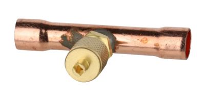 DiversiTech® Access Tee 3/8" Sweat or Braze Stainless, Brass, Copper ODS VTS-68