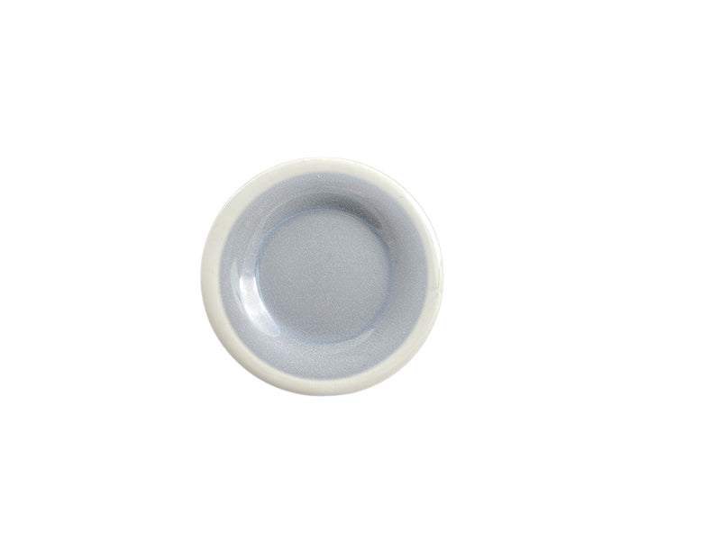 Thunder Group DM005H 5-1/2 Inch Round Plate with Wide Rim Melamine