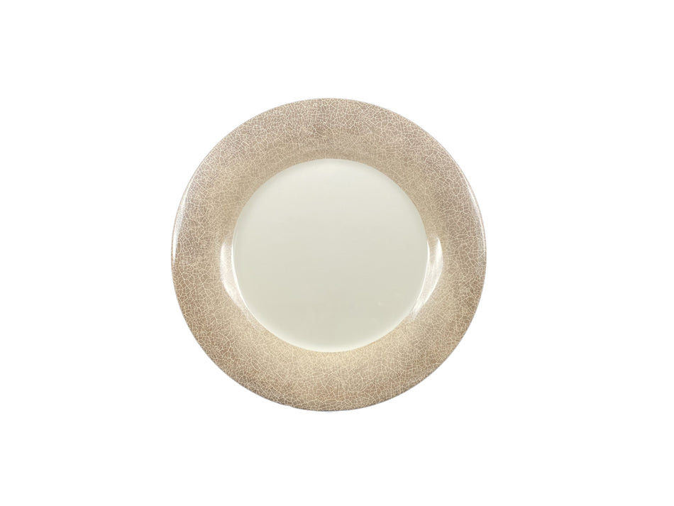 12 Pack 10-1/2" Diameter x 7/8" Height, Wide Rim Dinner Plate, Jazz Dinnerware, Melamine, BPA Free, Dishwasher Safe, Break-Resistant, Shatter-Resistant, No Microwave, No Oven, NSF