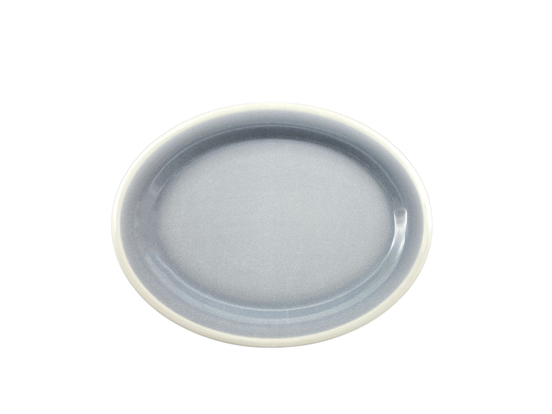 Thunder Group DM213H 13-1/2 Inch Oval Melamine Platter NSF Graham with Design